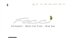 Desktop Screenshot of faccirestaurant.com